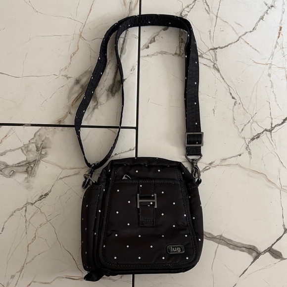 Lug Black and White Polka Dot Bag - Picture 2 of 8